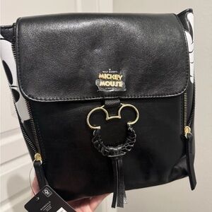 Disney Mickey Mouse Black and White Backpack